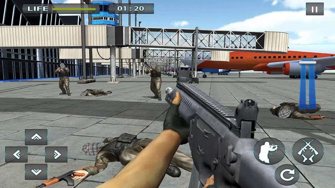Zrzuty ekranu SWAT Police Sniper Guard Airport Rescue Mission