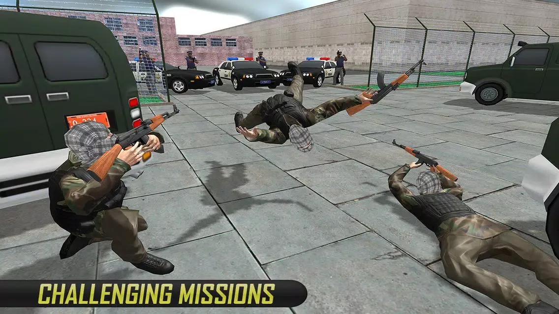 Zrzuty ekranu SWAT Police Sniper Guard Airport Rescue Mission