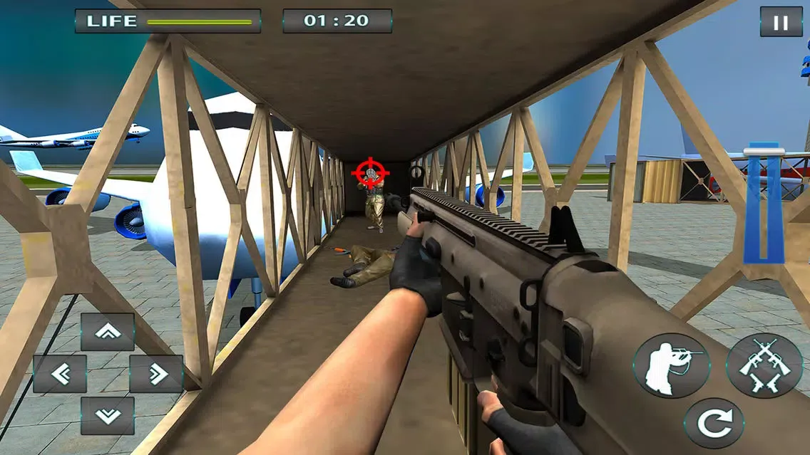 Zrzuty ekranu SWAT Police Sniper Guard Airport Rescue Mission