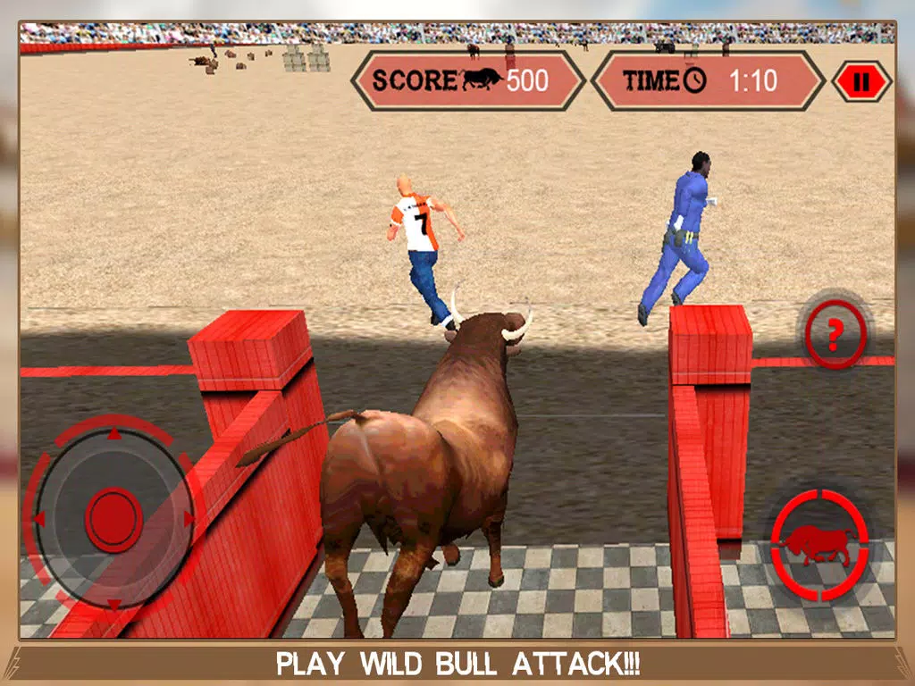 Angry Bull Fighter Simulator 3D iPad  स्क्रीनशॉट