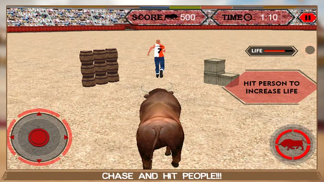 Angry Bull Fighter Simulator 3D स्क्रीनशॉट
