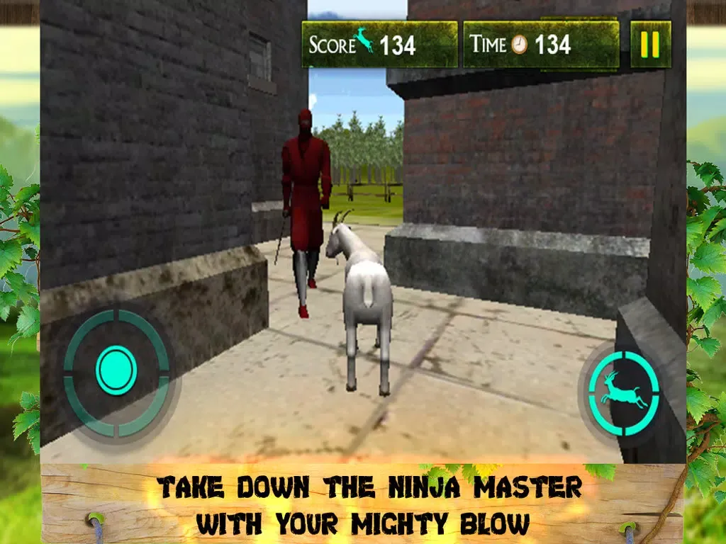 Tangkapan layar Crazy Goat Attack 3D iPad 
