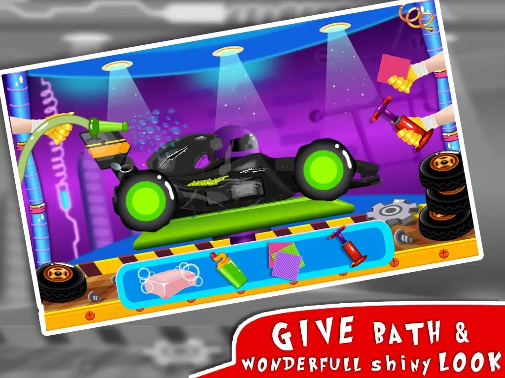 Auto Car Mechanic – Washing, Repair & Modify in Your Cars Garage Mania iPad 應用截圖