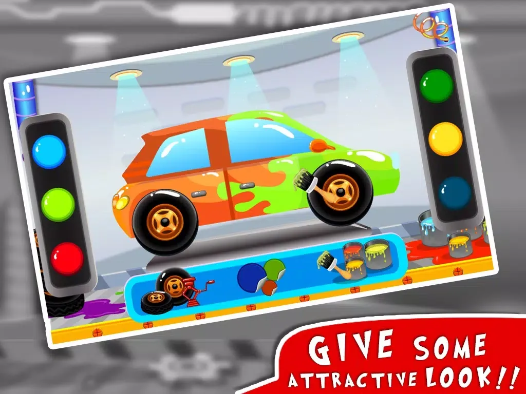 Auto Car Mechanic – Washing, Repair & Modify in Your Cars Garage Mania iPad 應用截圖