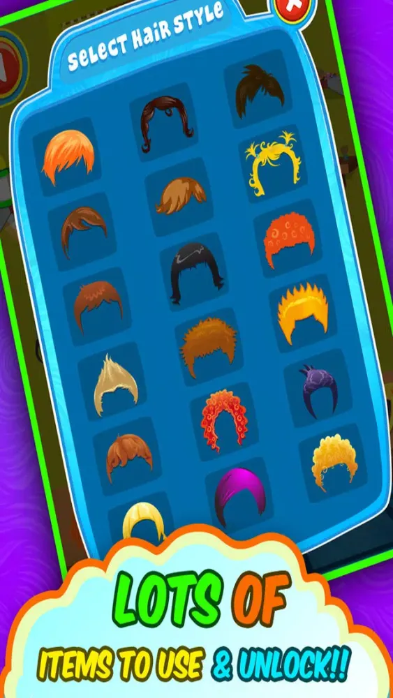 Ảnh chụp màn hình của Baby Hair Makeup salon – Kids & girls Fun Addictive Games