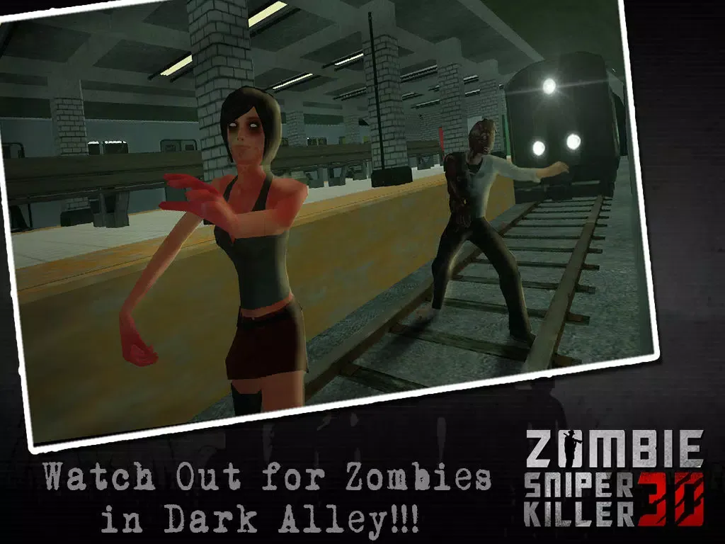 Deadly Zombie Sniper Simulator 3D: Take perfect headshots to kill undead zombies iPad  Screenshots