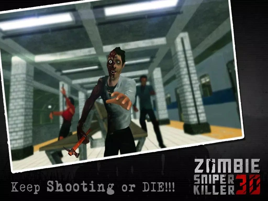 Deadly Zombie Sniper Simulator 3D: Take perfect headshots to kill undead zombies iPad  Screenshots