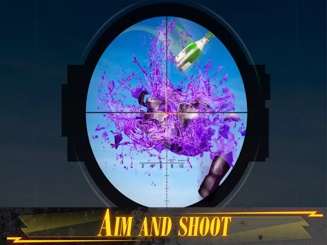 Crazy Bottle Flip Shooting Range: Firing Showdown iPad  スクリーンショット