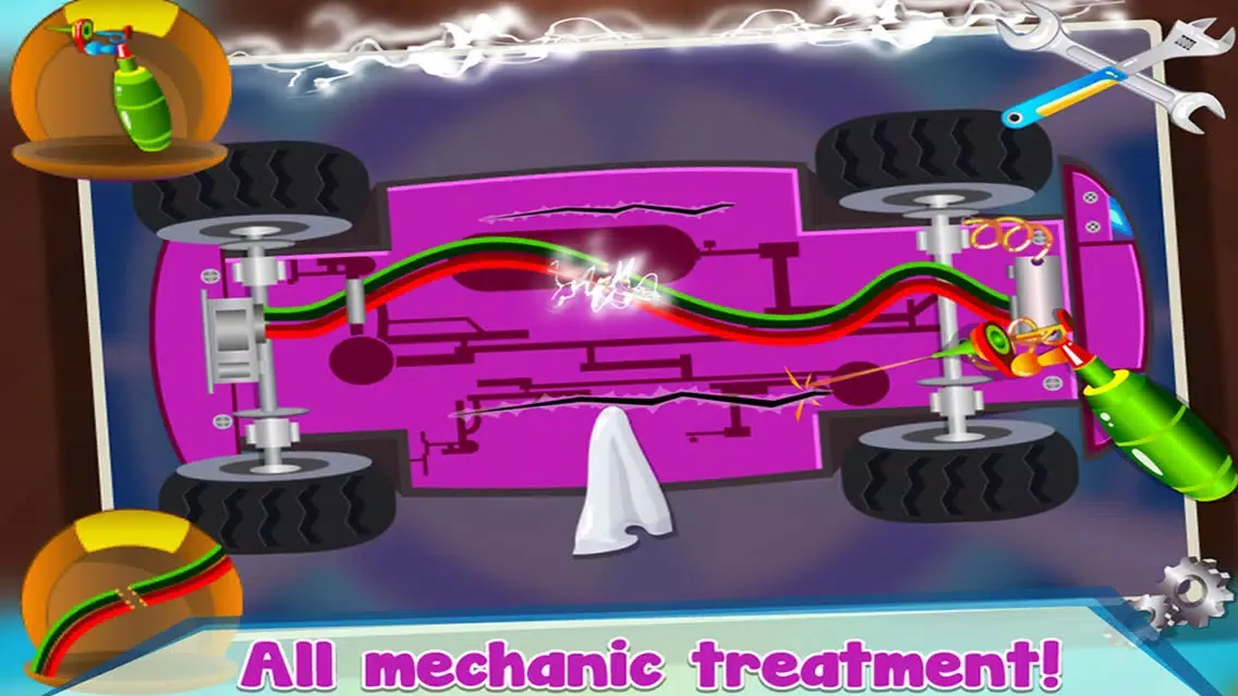 صور Taxi Car Wash Simulator 2D - Clean & Fix Automobiles in your Garage