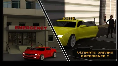 Taxi Car Simulator 3D - Drive Most Wild & Sports Cab in Town سکرین شاٹس
