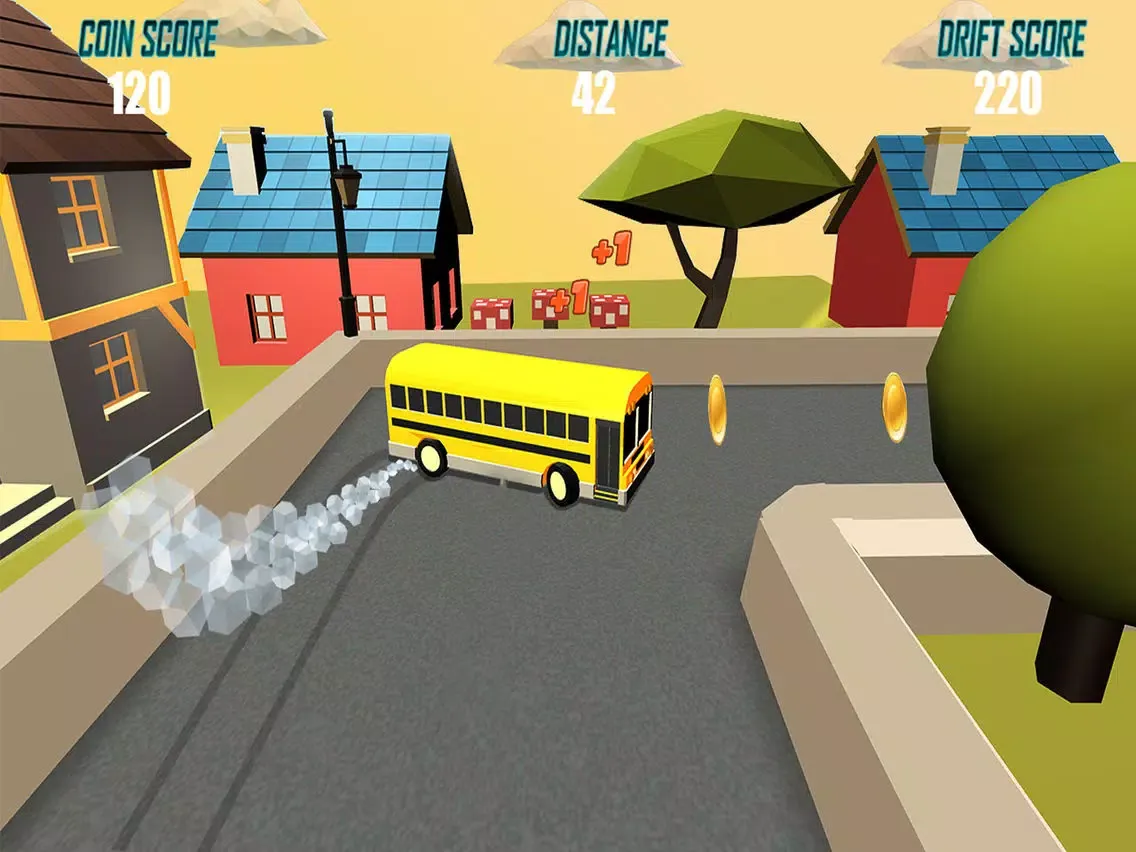 Скриншоты Drift Legends: School bus, Real Car Drifting iPad 