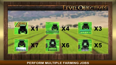 Tangkapan skrin Real Farm Tractor Simulator 3D