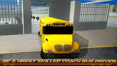 Ảnh chụp màn hình của City High School Bus Driving