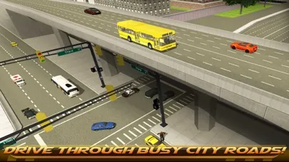 Ảnh chụp màn hình của City High School Bus Driving