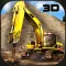 Rig Construction Drill Crane Operator 3D