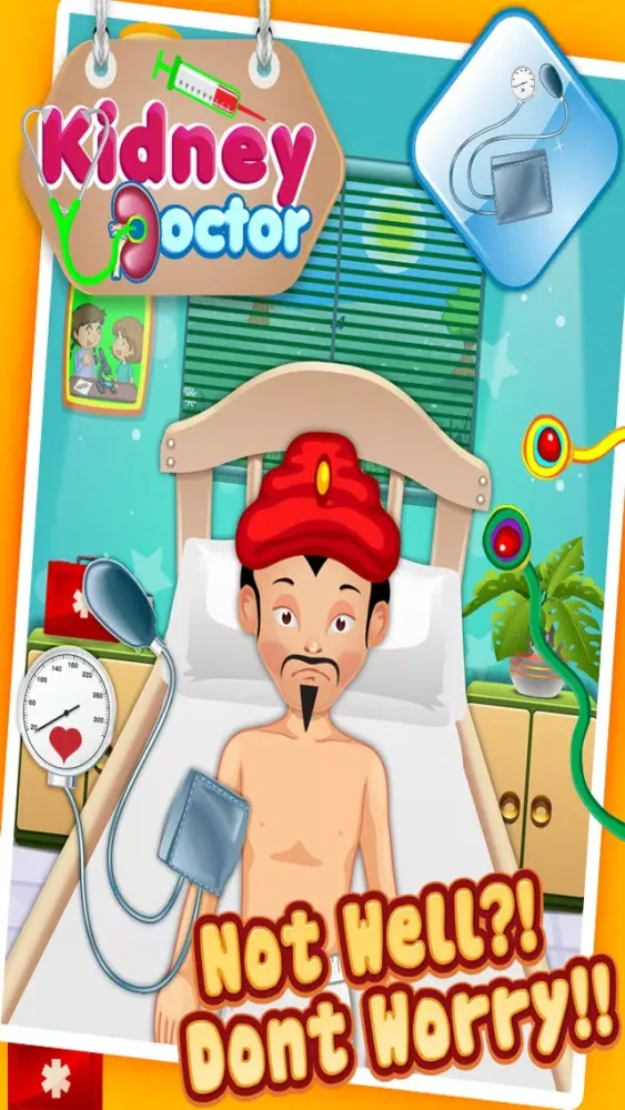 ภาพหน้าจอของ Kidney Doctor Clinic –Treat Your Patients WithVirtual Surgery Game