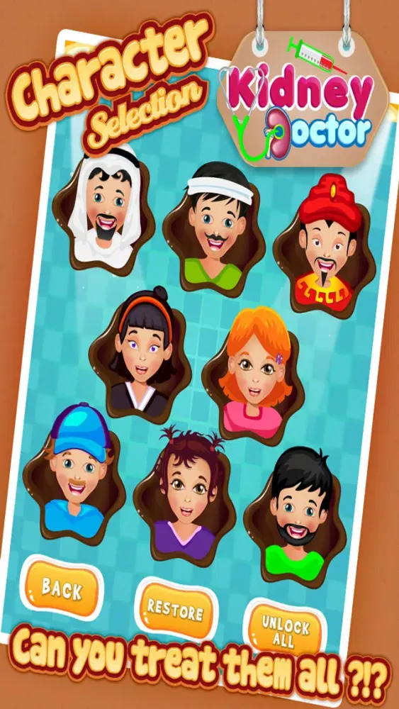ภาพหน้าจอของ Kidney Doctor Clinic –Treat Your Patients WithVirtual Surgery Game