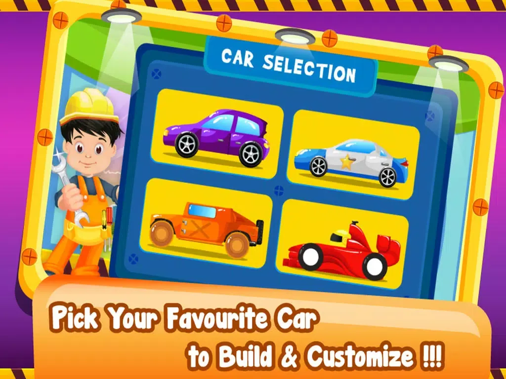 Скриншоты Little Car Builder- Tap to Make New Vehicles In Your Amazing Auto Factory iPad 