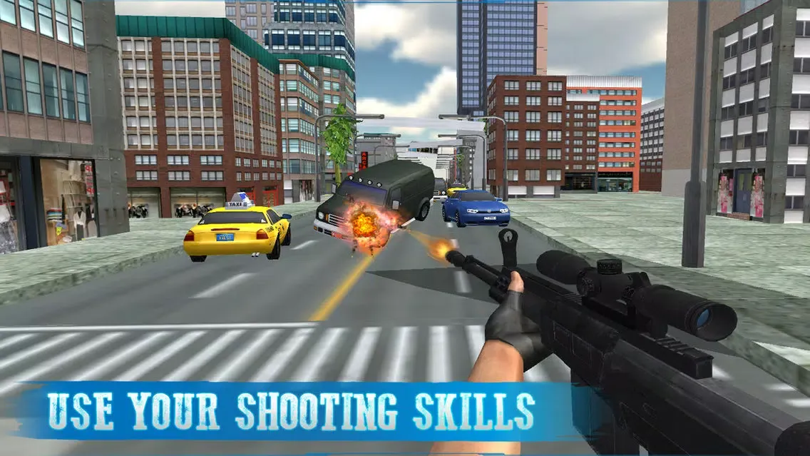 تصاویر Police Sniper Assassin 3D: Target Mad City Crime