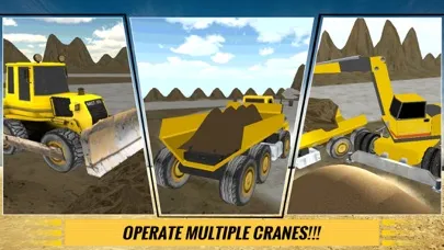 Screenshot di Sand Excavator Crane & Dumper Truck Simulator Game