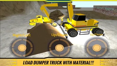 Screenshot di Sand Excavator Crane & Dumper Truck Simulator Game