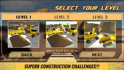 Screenshot di Sand Excavator Crane & Dumper Truck Simulator Game