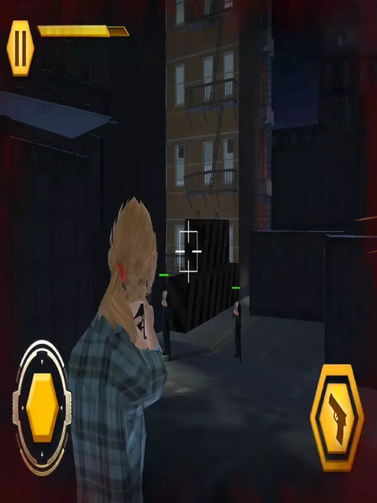 Super Mom vs Real Gangster: Combat Shooting Game iPad 应用截图