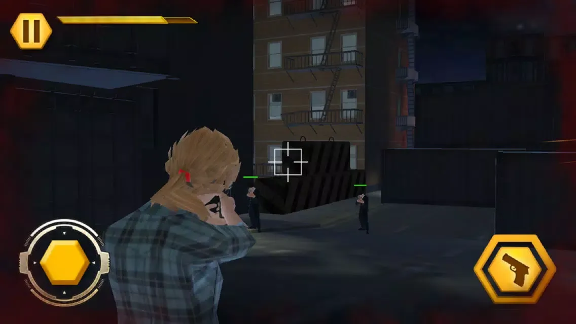 Super Mom vs Real Gangster: Combat Shooting Game应用截图