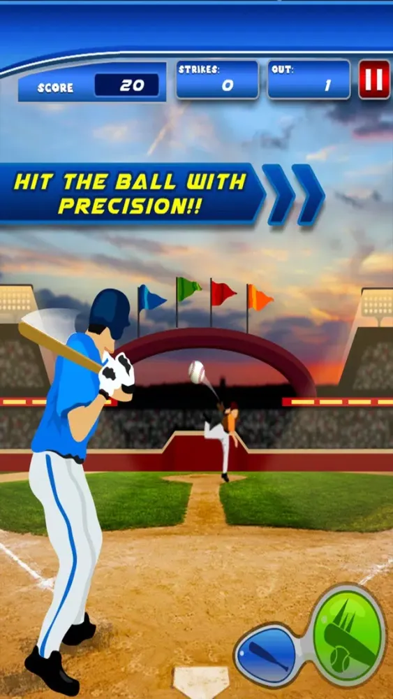 Baseball Tap Sports – Play as Star Player and Hit the Screw Ball to Score High in Championship Screenshots