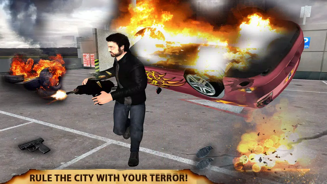 Real Gangster City Mafia Driver Wars 3D 스크린샷