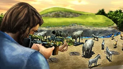 Ảnh chụp màn hình của Wild African Animal Rescue Simulator: An Off-Road Transport Truck Game