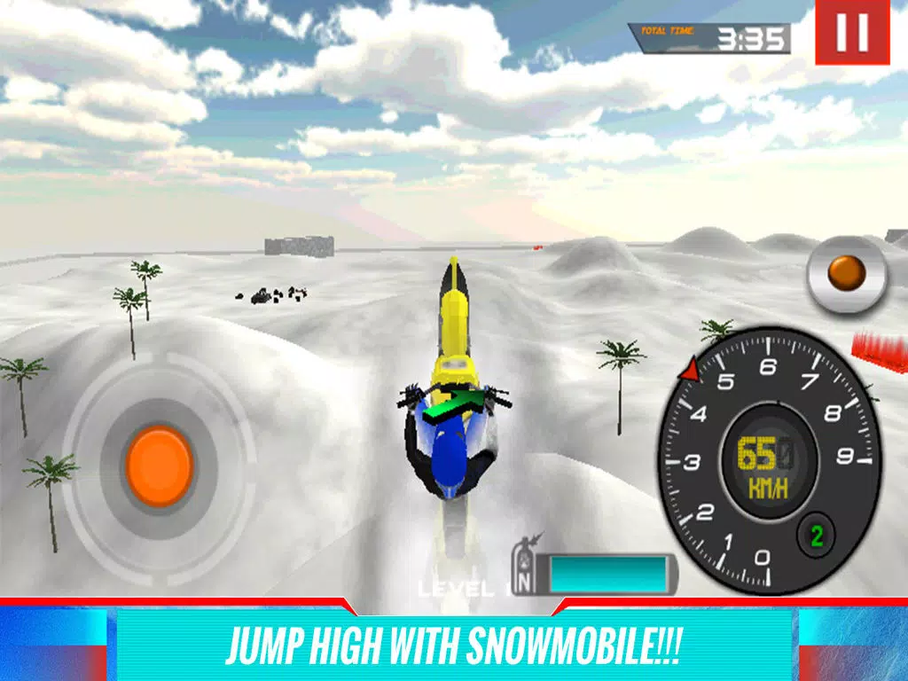 Скриншоты Extreme Snow Bike Simulator 3D - Ride the mountain bike in frozen arctic hills iPad 
