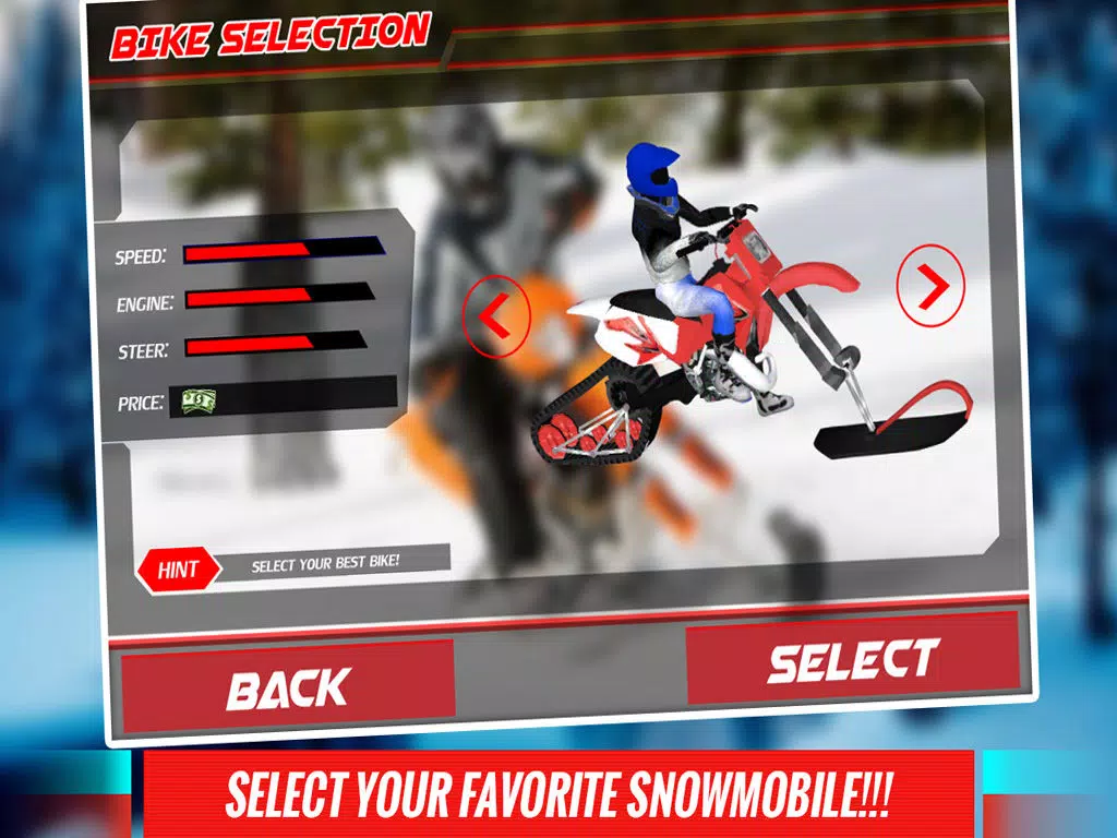 Скриншоты Extreme Snow Bike Simulator 3D - Ride the mountain bike in frozen arctic hills iPad 