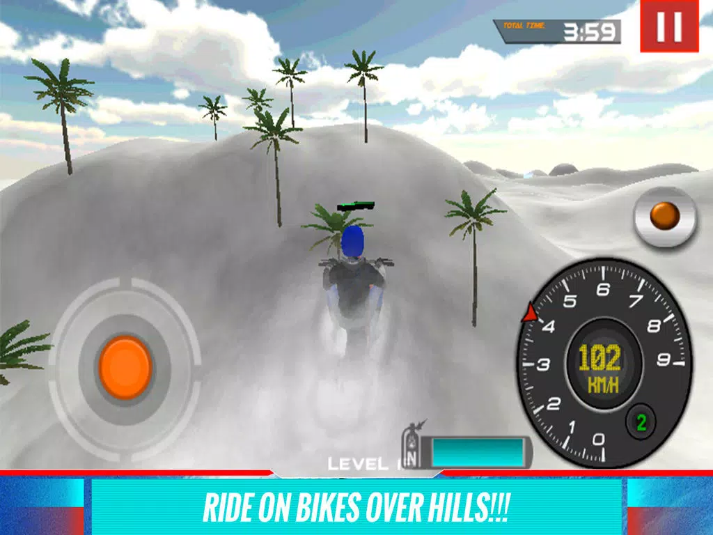 Скриншоты Extreme Snow Bike Simulator 3D - Ride the mountain bike in frozen arctic hills iPad 