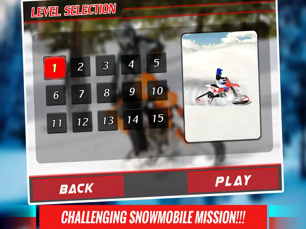 Скриншоты Extreme Snow Bike Simulator 3D - Ride the mountain bike in frozen arctic hills iPad 
