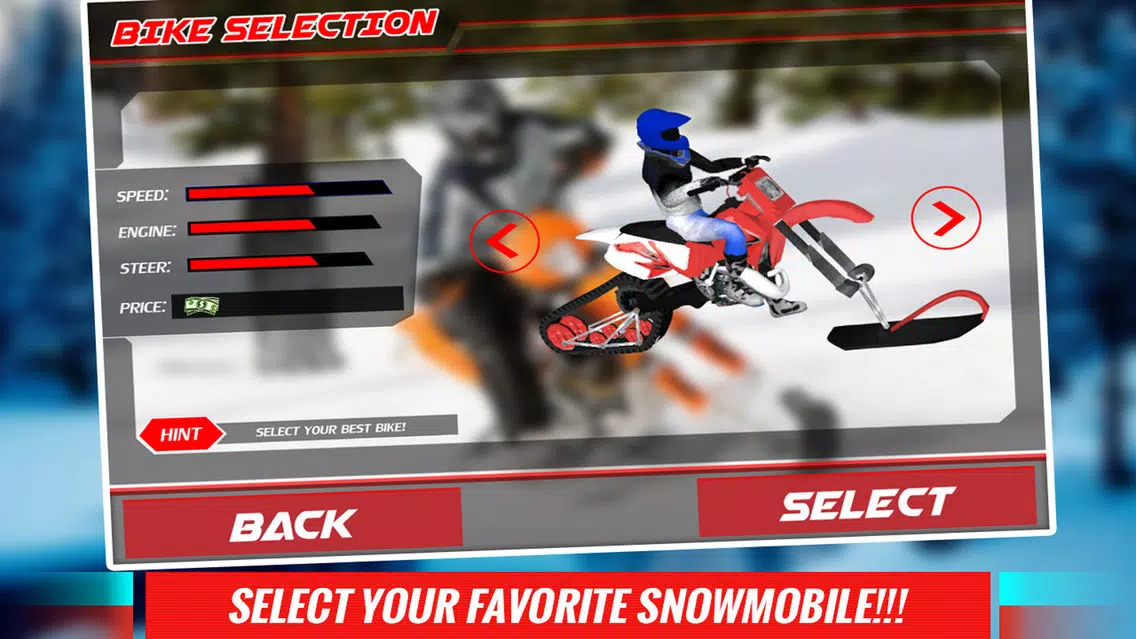 Скриншоты Extreme Snow Bike Simulator 3D - Ride the mountain bike in frozen arctic hills