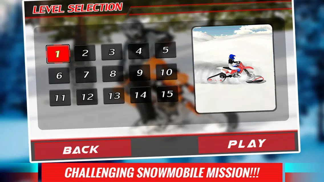 Скриншоты Extreme Snow Bike Simulator 3D - Ride the mountain bike in frozen arctic hills