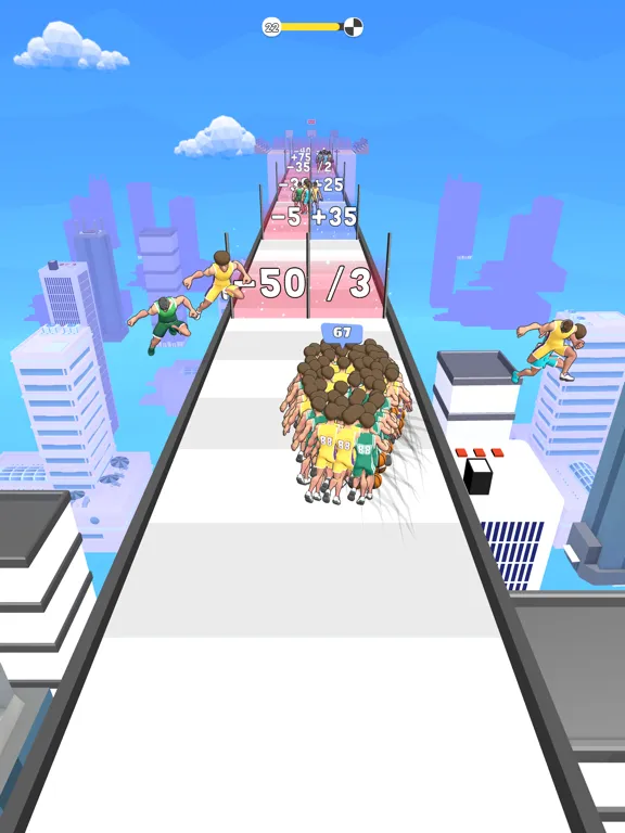 Basketball Run 3D iPad  Screenshots