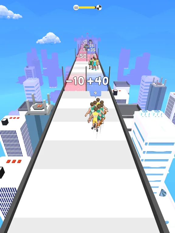 Basketball Run 3D iPad  Screenshots