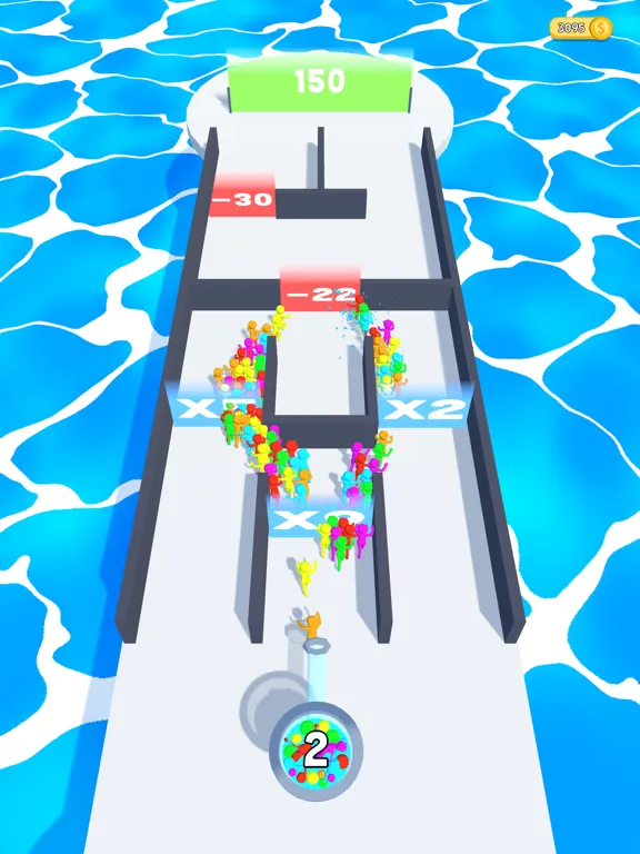 Crowd Maze 3D! iPad  Ekran Görüntüleri