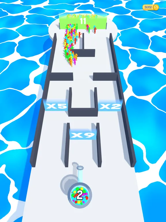 Crowd Maze 3D! iPad  Ekran Görüntüleri