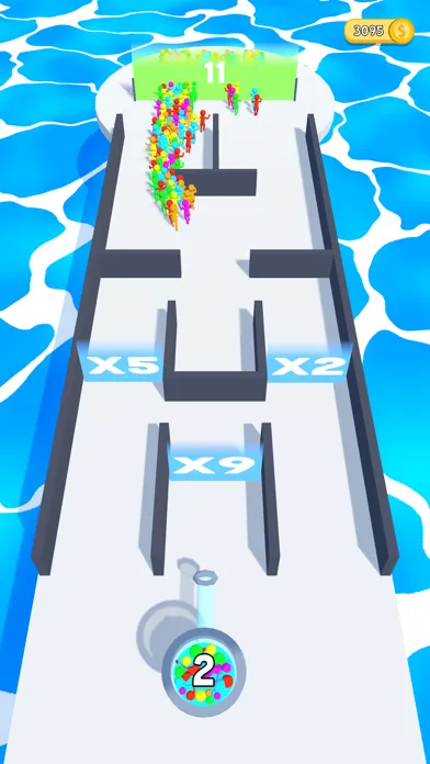 Crowd Maze 3D! Ekran Görüntüleri