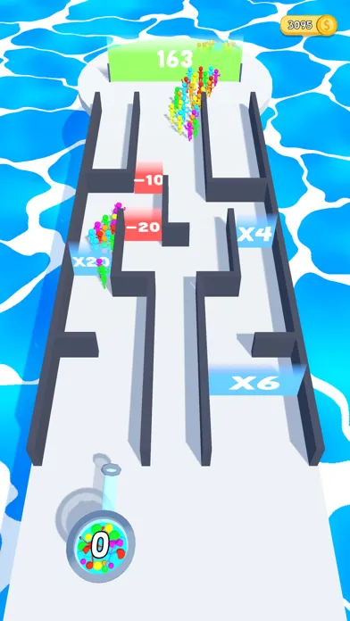 Crowd Maze 3D! Ekran Görüntüleri