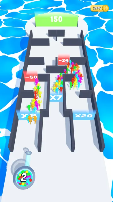 Crowd Maze 3D! Ekran Görüntüleri