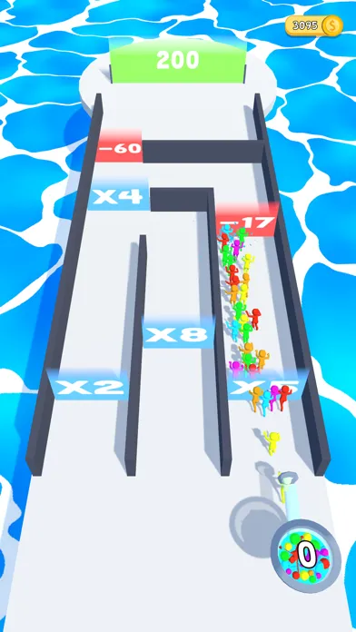 Crowd Maze 3D! Ekran Görüntüleri