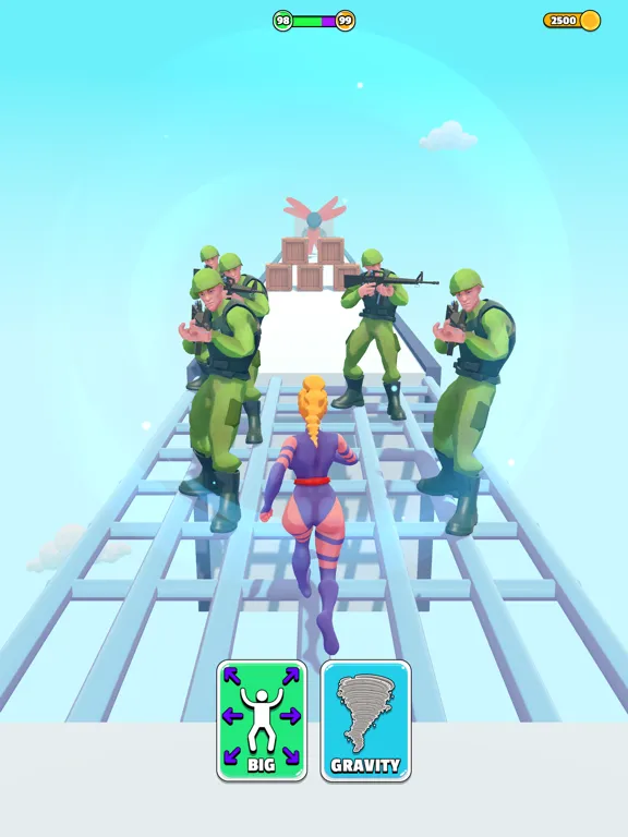 Tangkapan layar Gravity Hero 3D iPad 