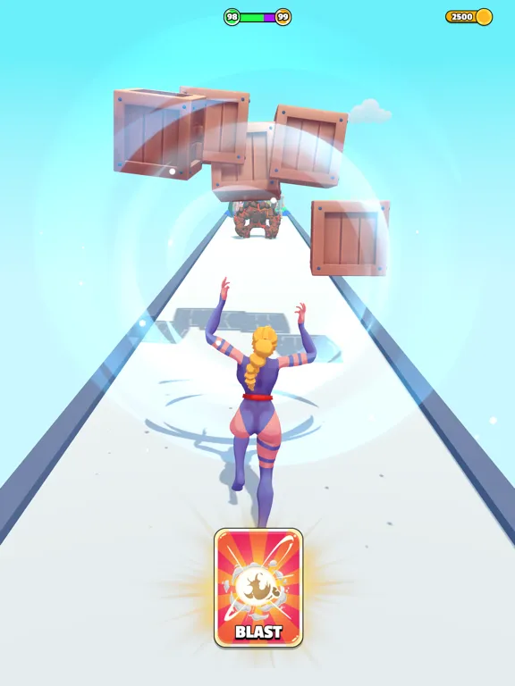Tangkapan layar Gravity Hero 3D iPad 