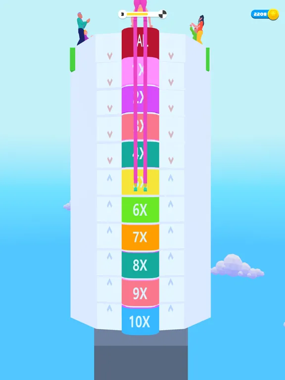 Zrzuty ekranu Handstand Run 3D iPad 