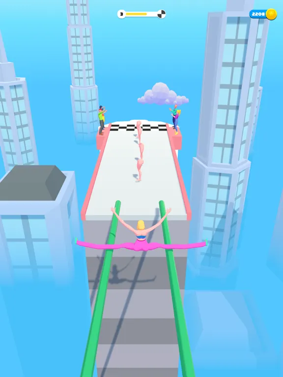 Zrzuty ekranu Handstand Run 3D iPad 