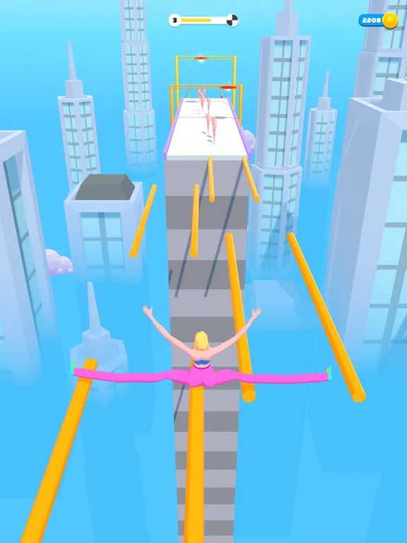 Zrzuty ekranu Handstand Run 3D iPad 